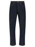 Tapered leg jeans