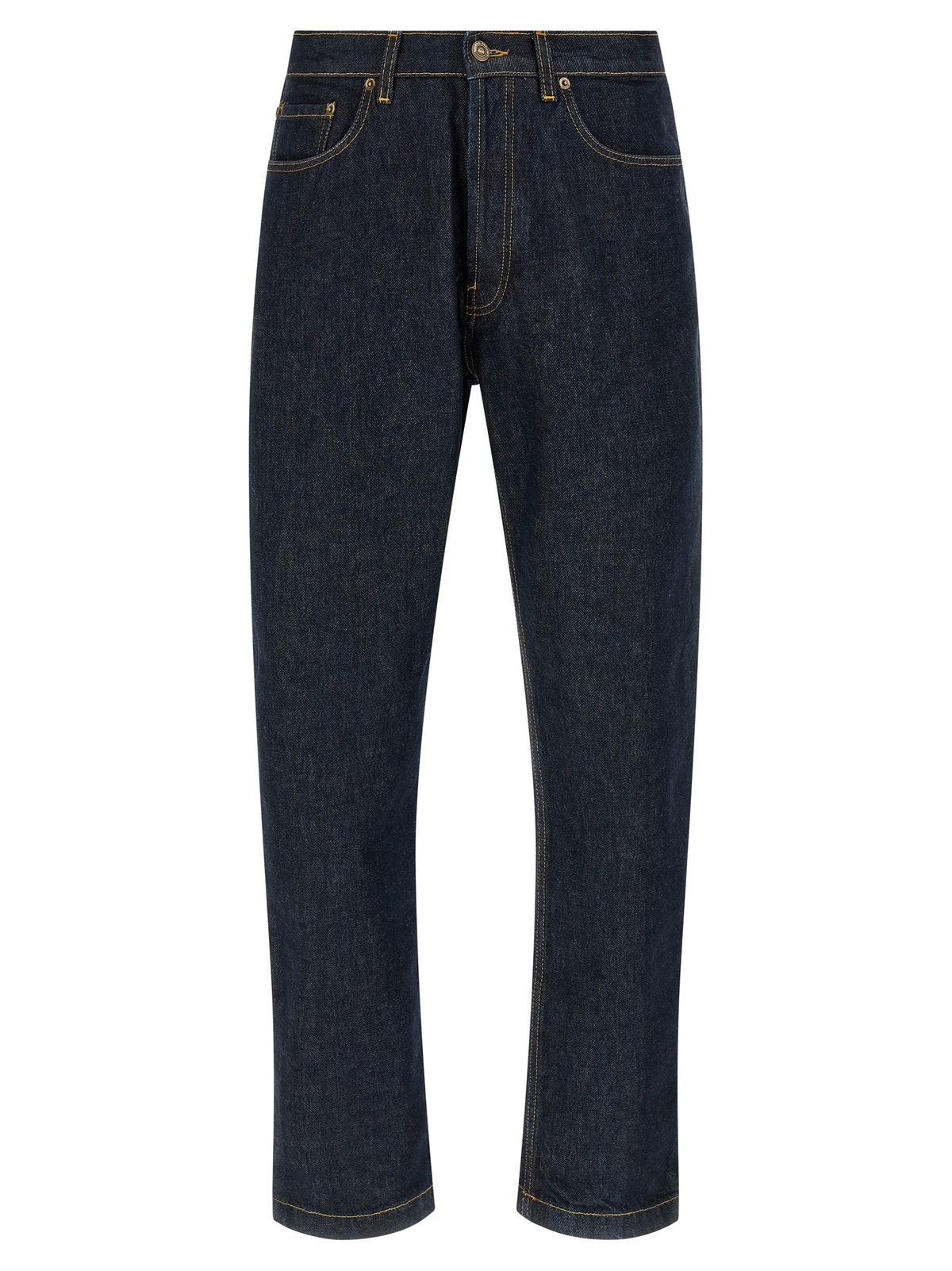 Tapered leg jeans