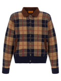 Tartan bomber jacket