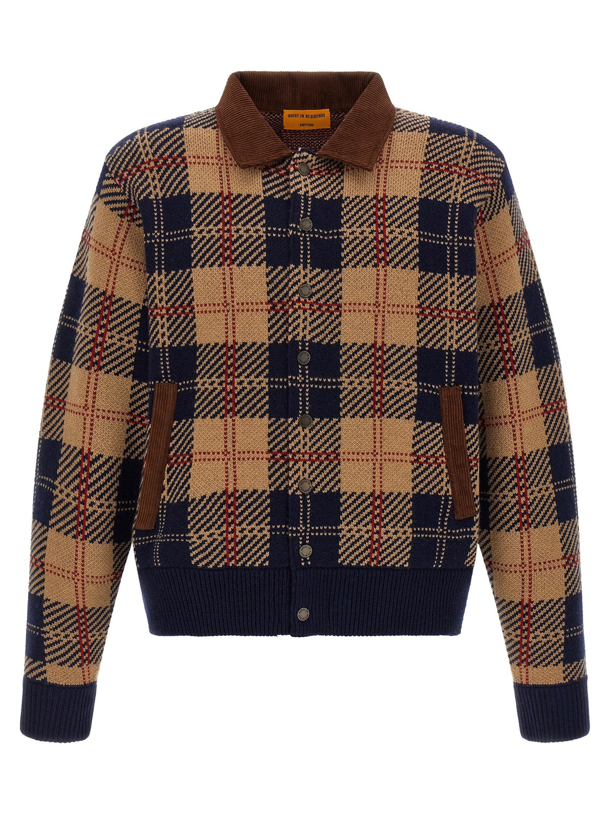 Tartan bomber jacket