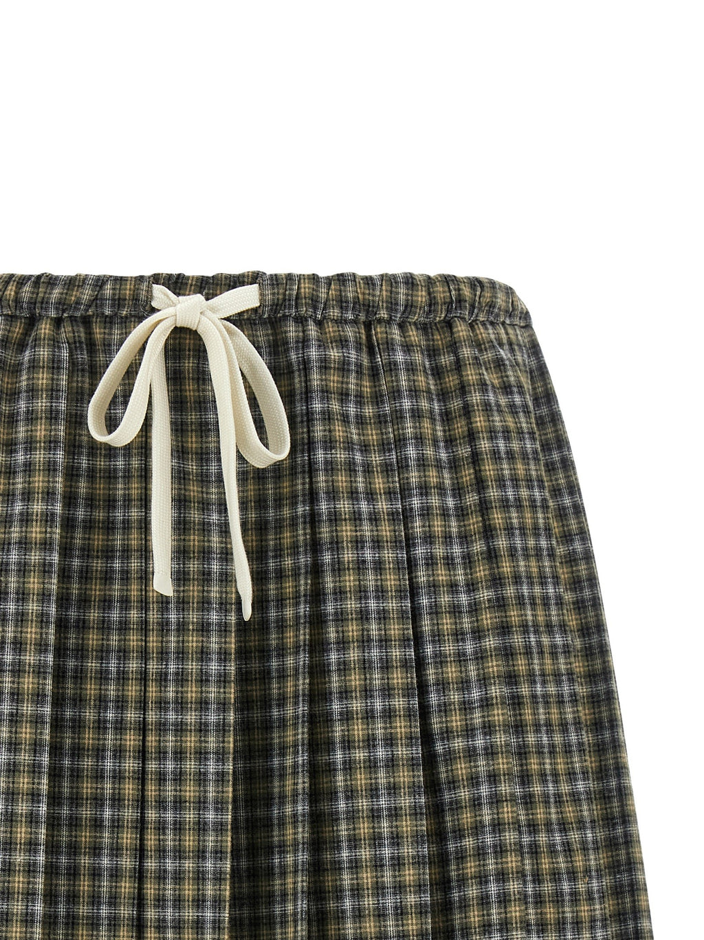 Tartan pleated skirt 3