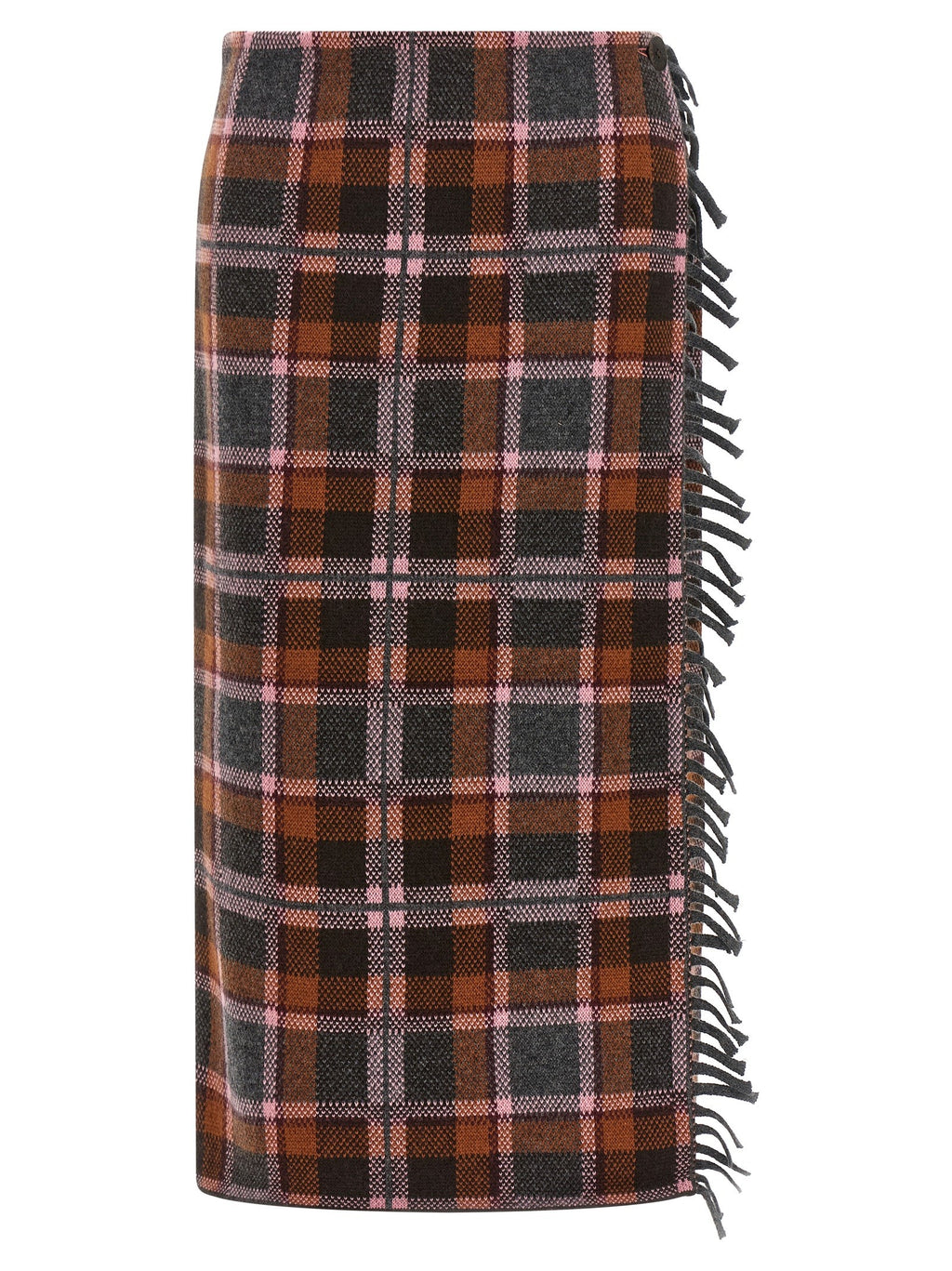 'Tartan Wrap' skirt