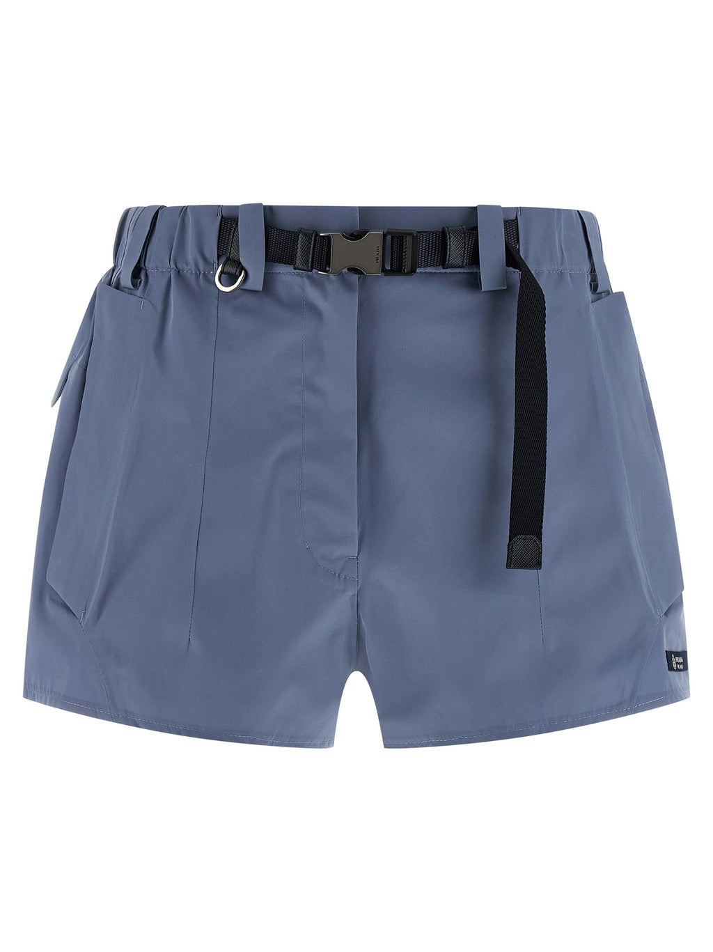 Technical canvas shorts