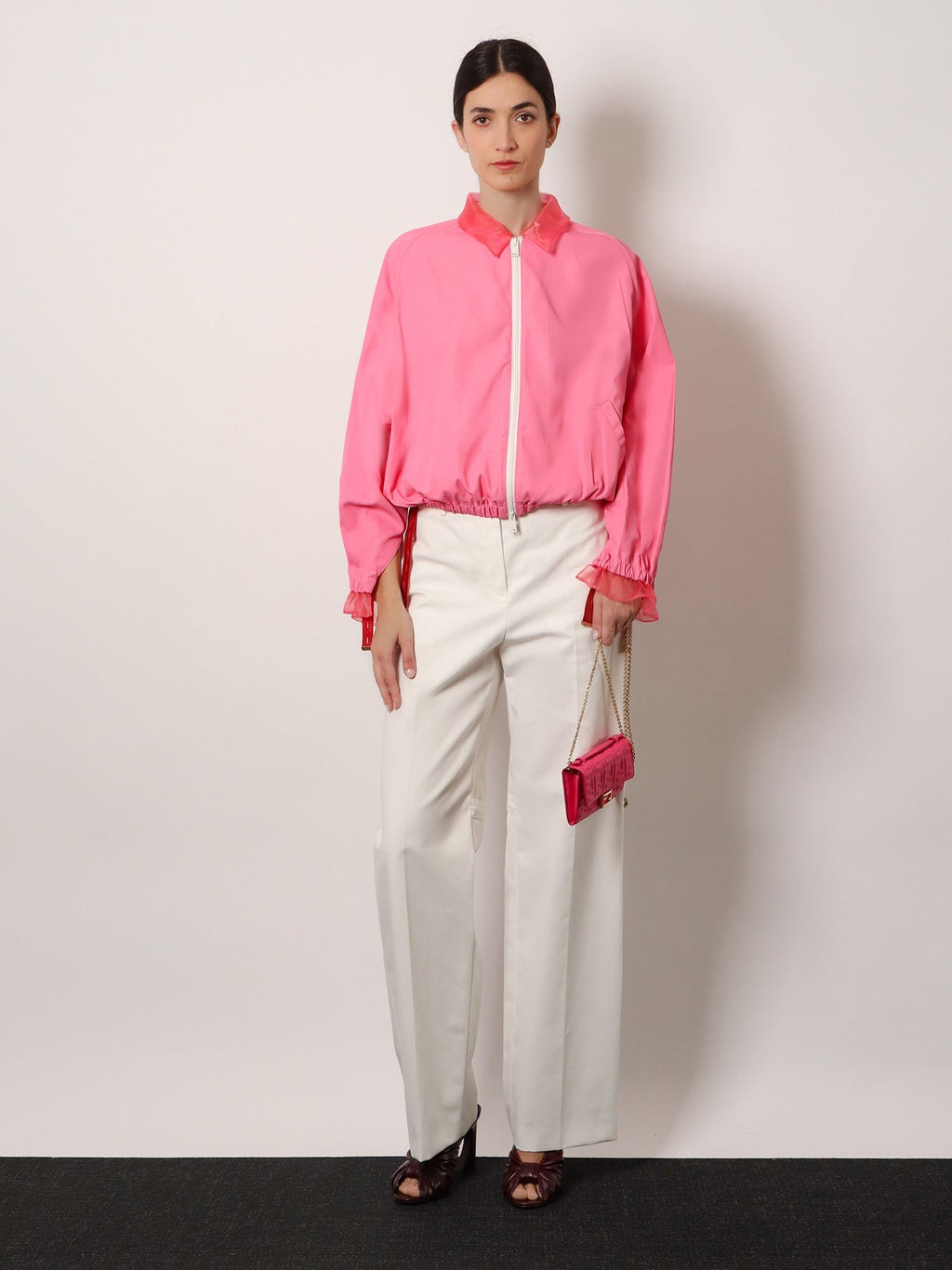 Technical canvas trousers 2