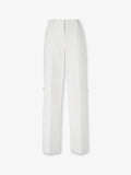 Technical canvas trousers