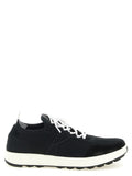 Technical cotton sneakers