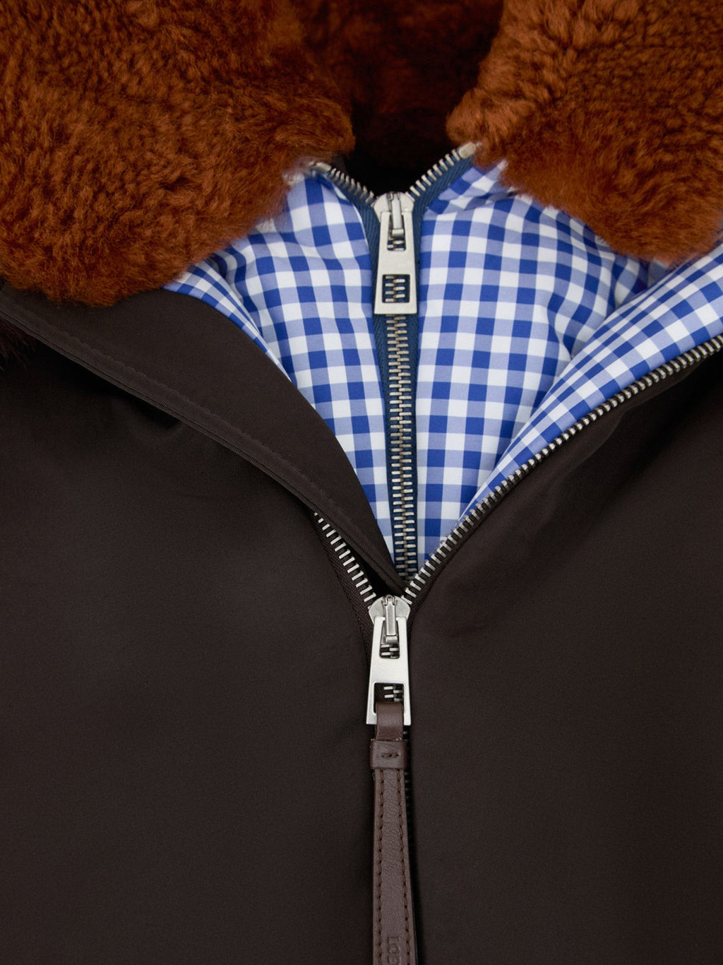 Technical fabric jacket with double-layer structure 3