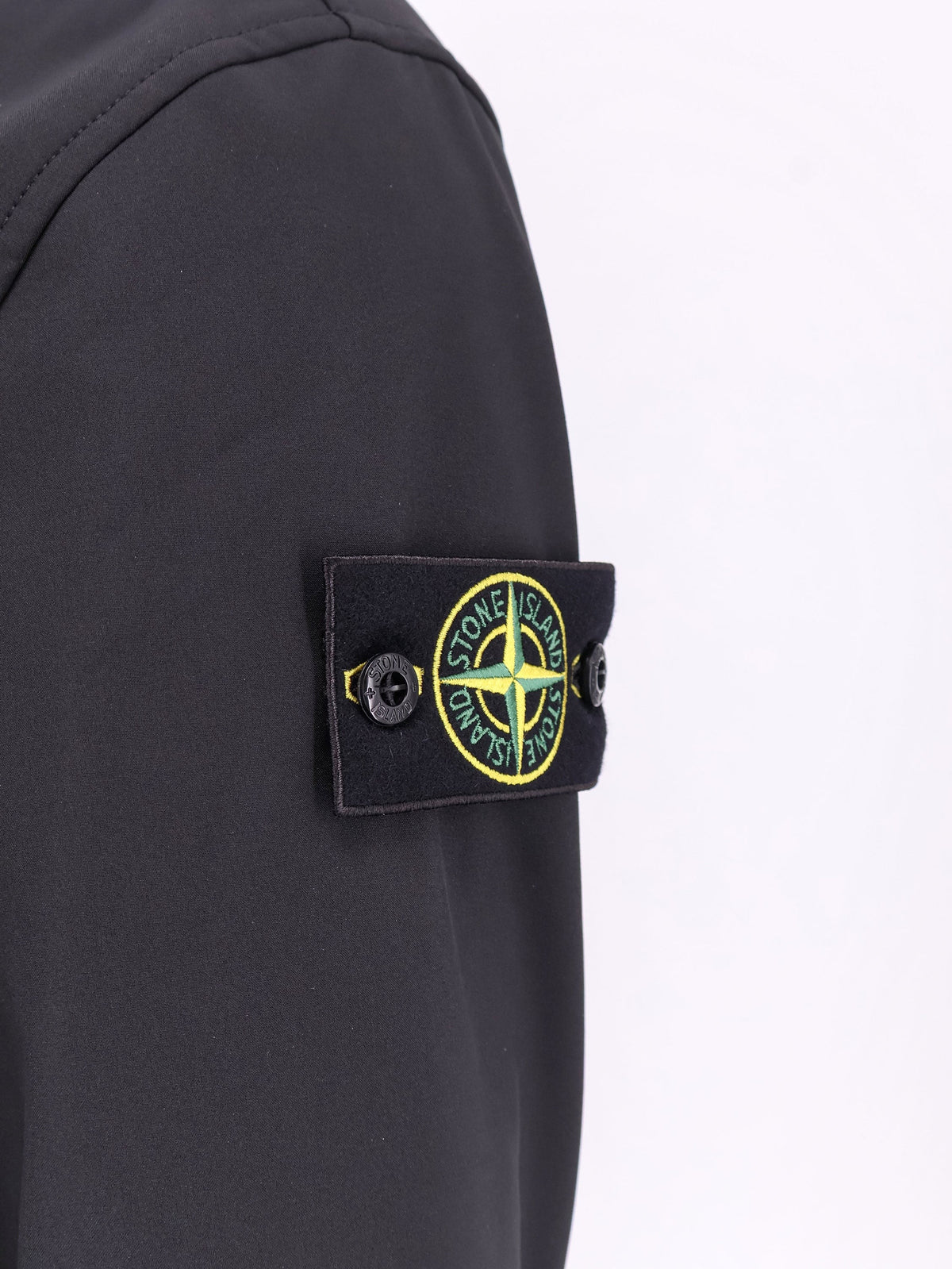 Technical fabric jacket with iconic side logo patch 3
