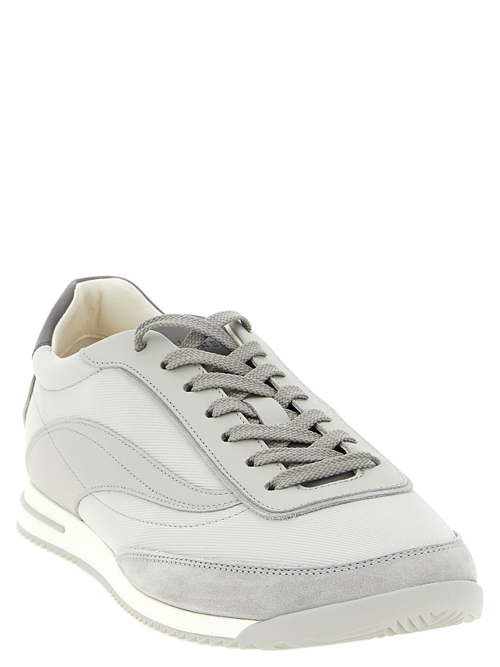 Techno and nubuck fabric sneakers 2