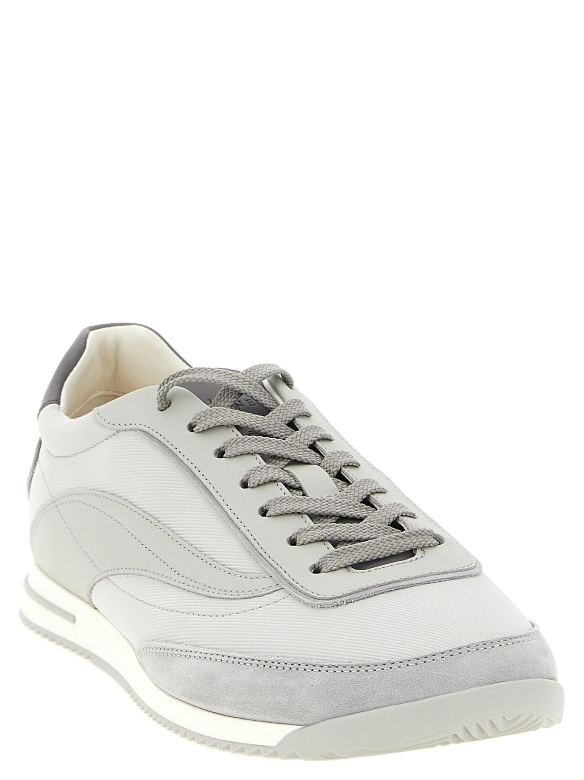Techno and nubuck fabric sneakers 2