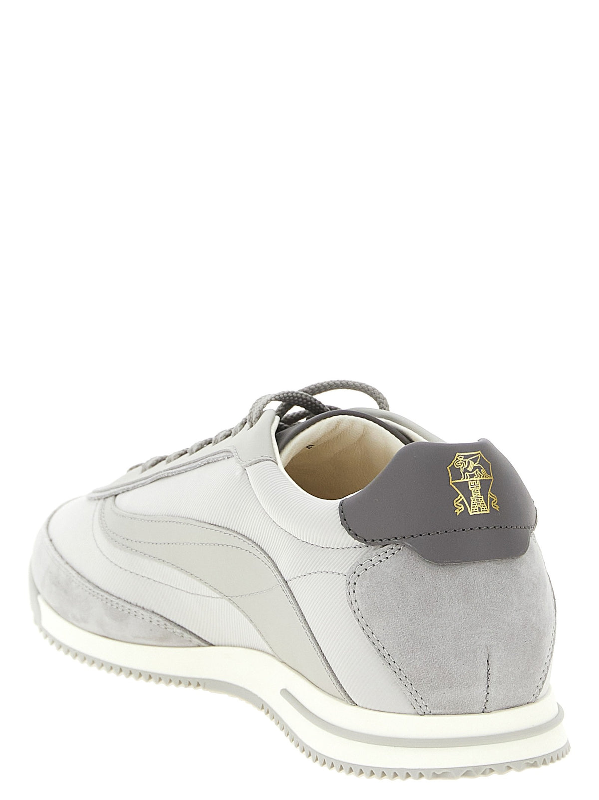 Techno and nubuck fabric sneakers 3