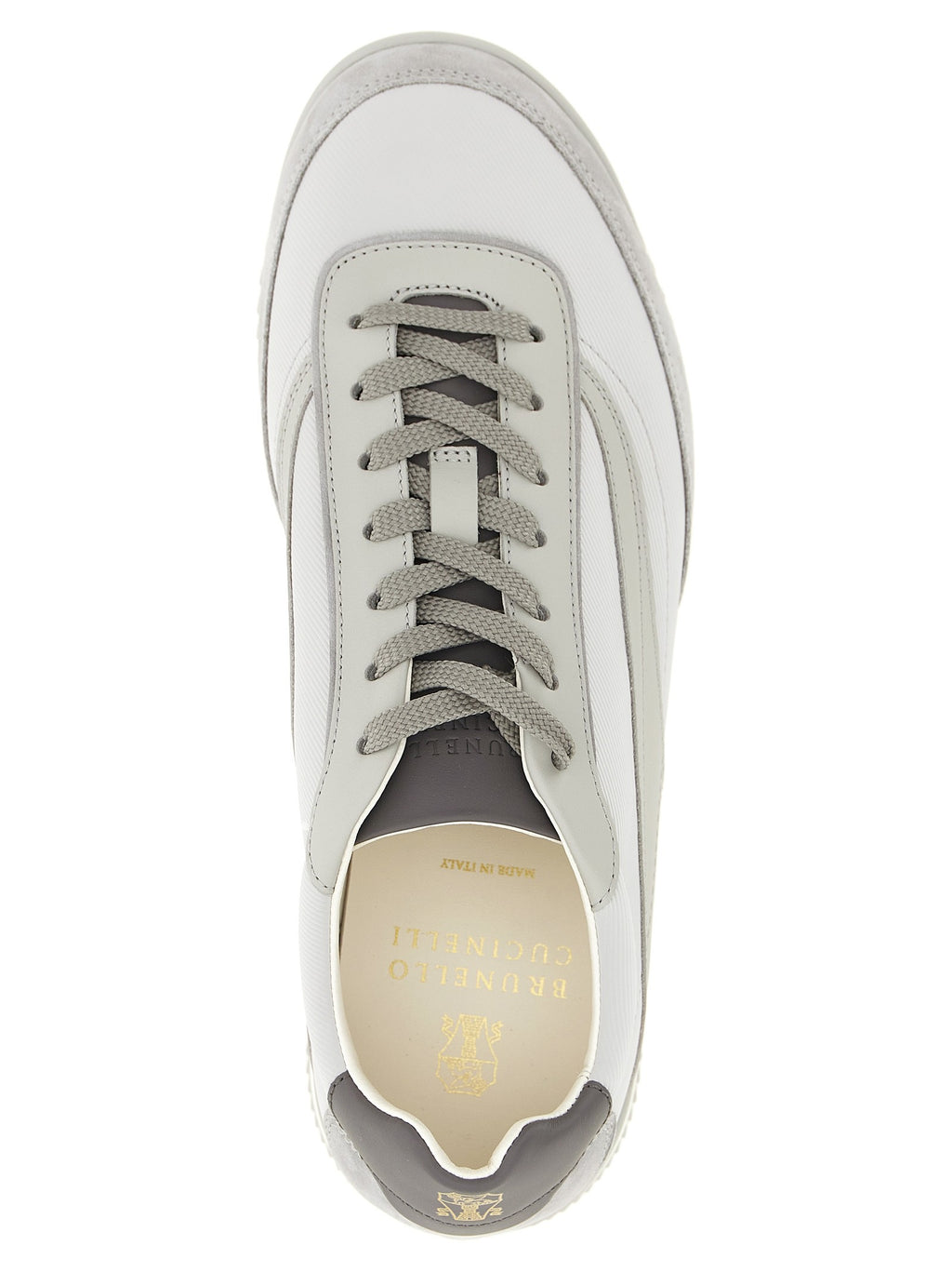 Techno and nubuck fabric sneakers 4