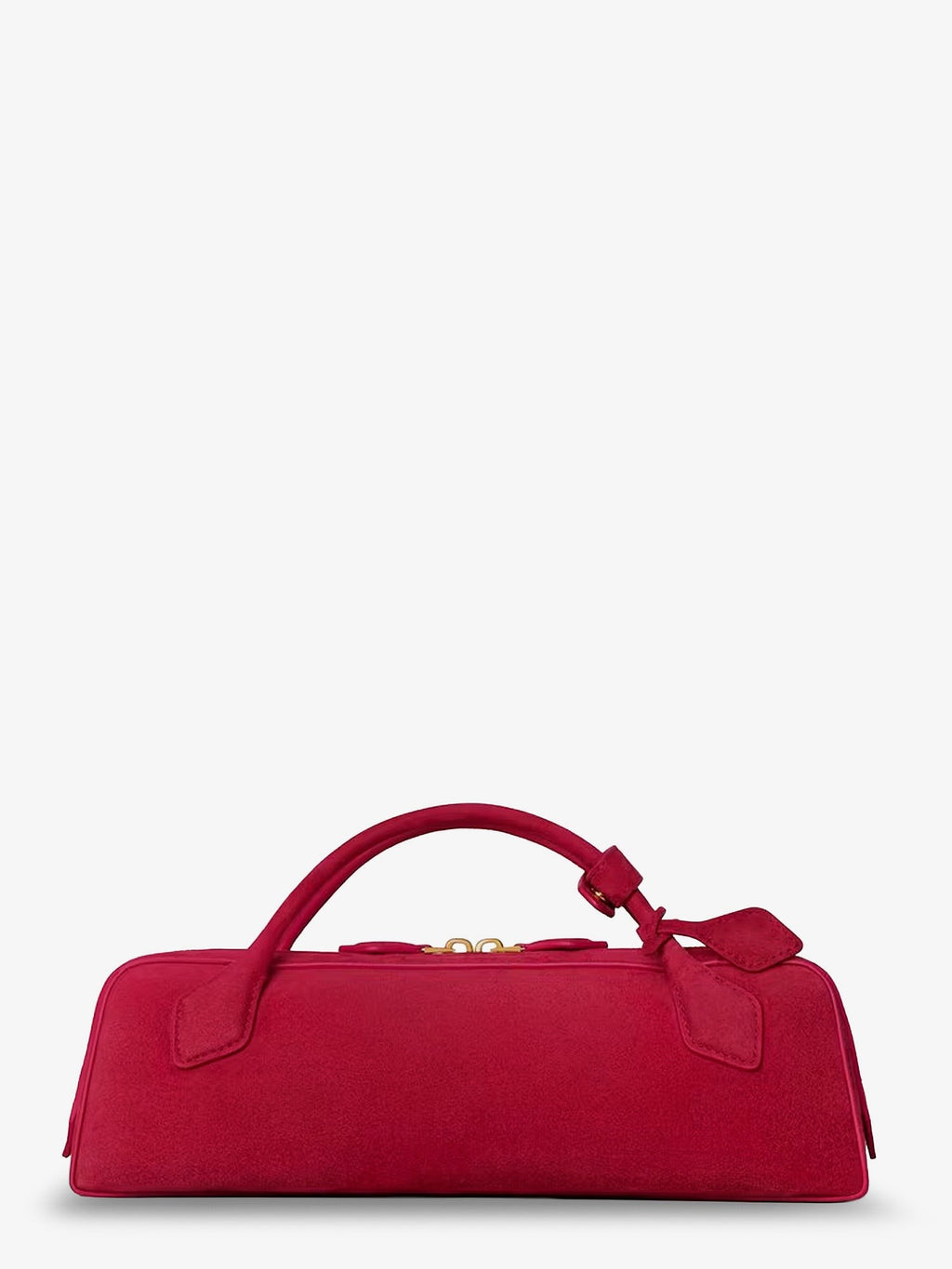Teckel Clutch suede handbag 2