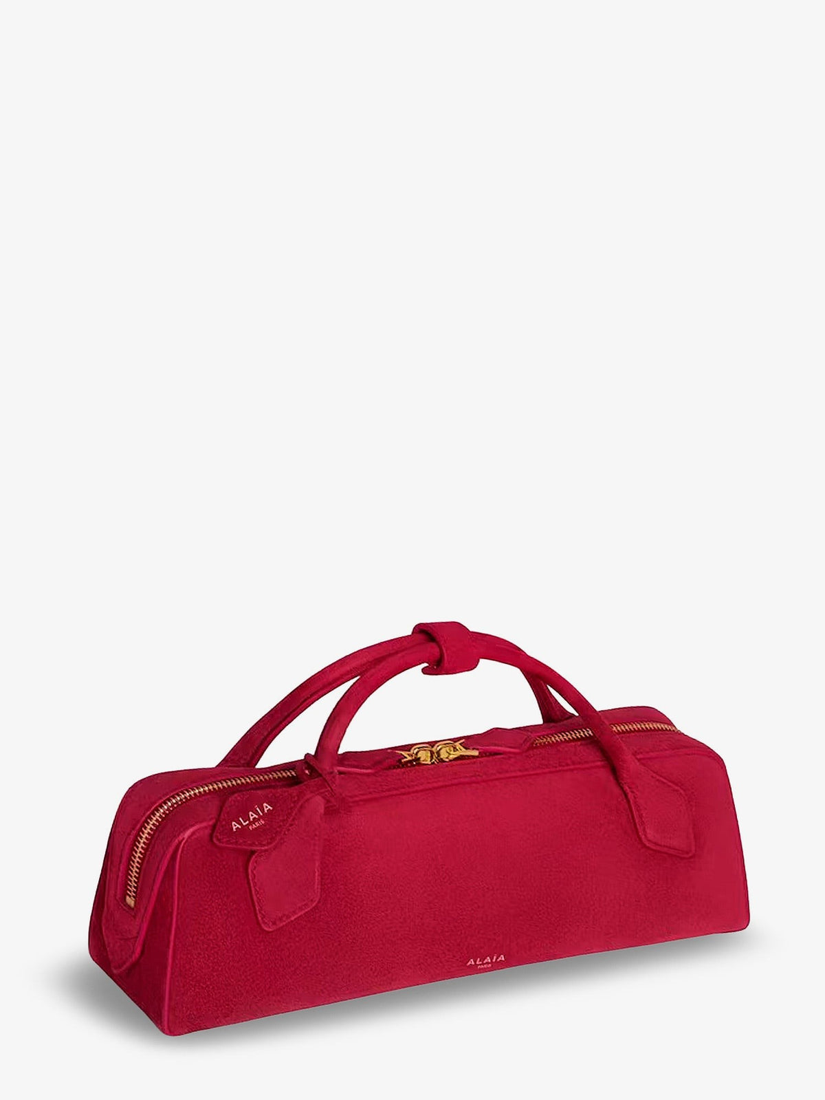 Teckel Clutch suede handbag 3