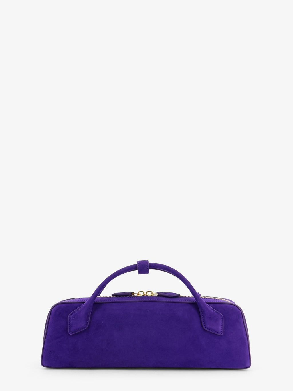 Teckel Clutch suede handbag 2