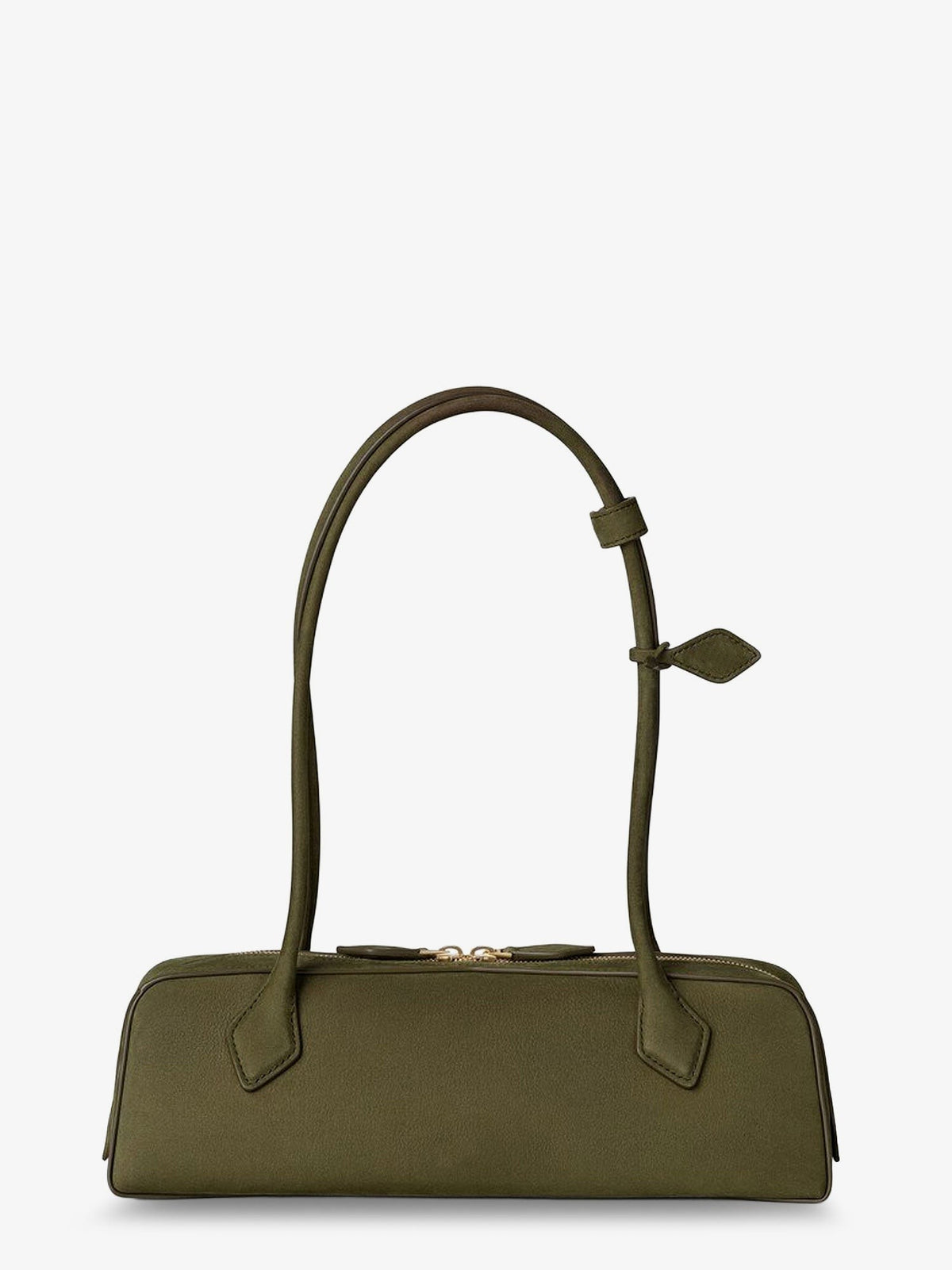 Teckel Medium Suede shoulder bag 2
