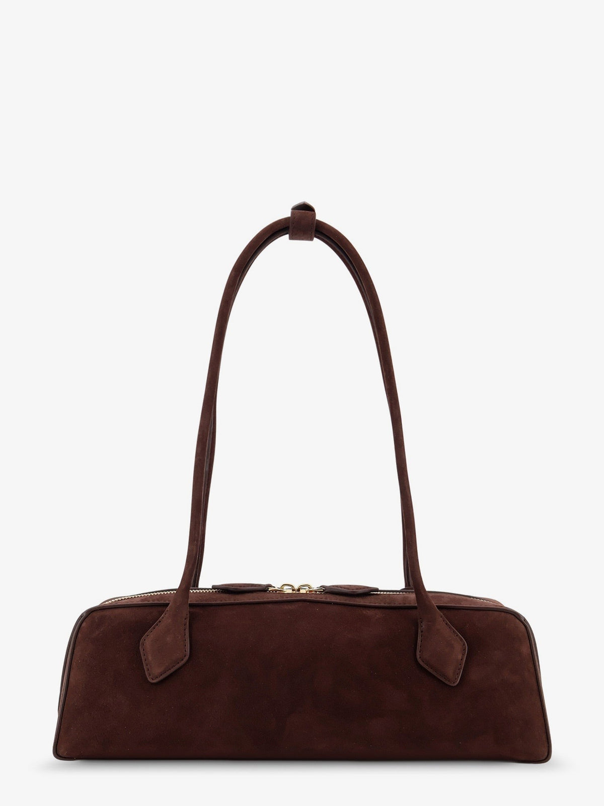 Teckel Medium suede shoulder bag 2