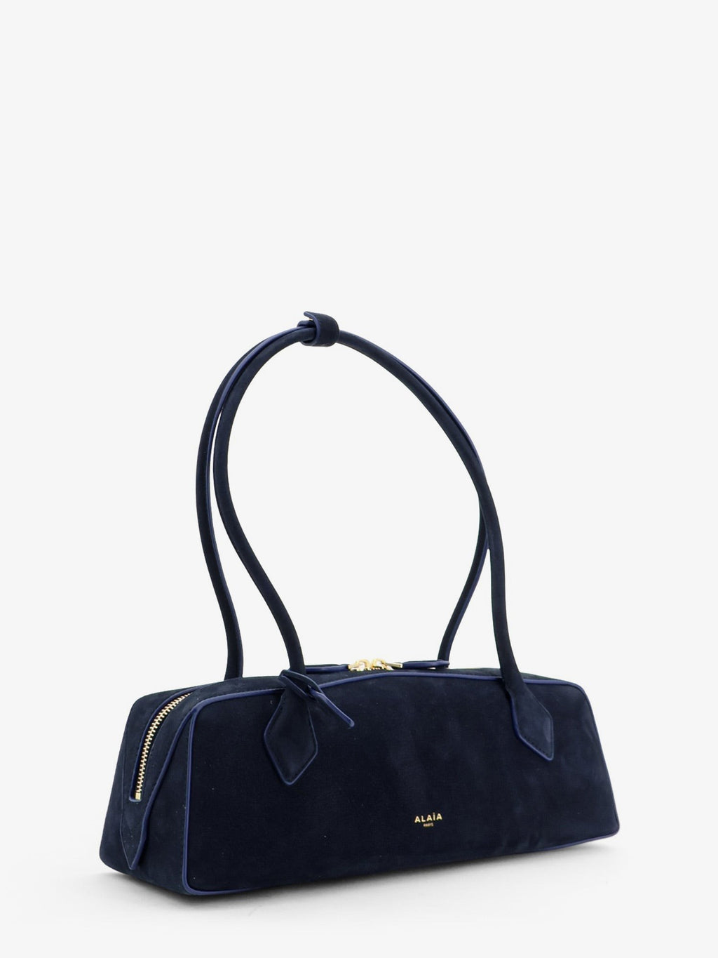 Teckel Medium Suede shoulder bag 3