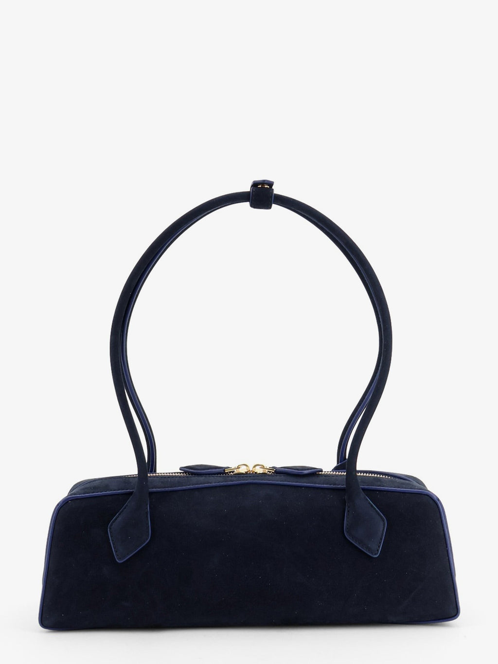 Teckel Medium Suede shoulder bag 2