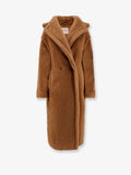 Teddy camel hair and silk coat