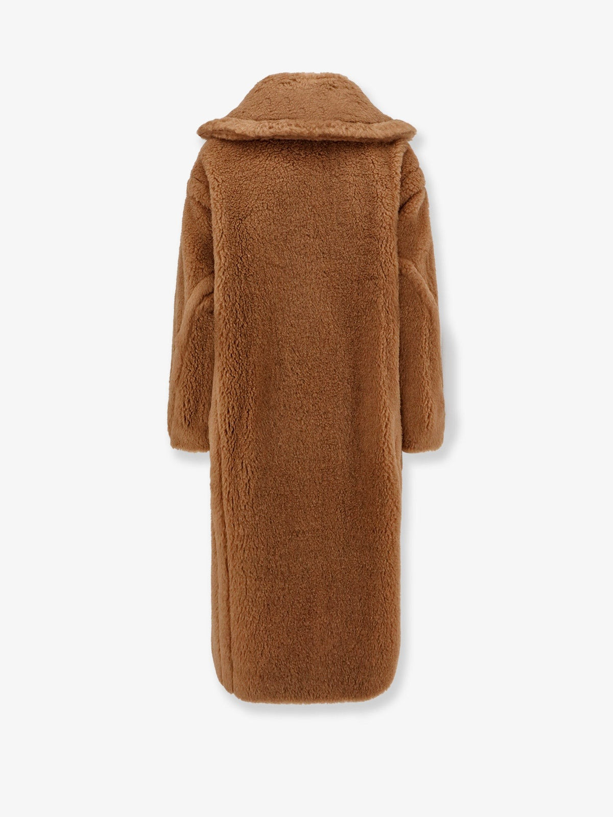 Teddy camel hair and silk coat 2