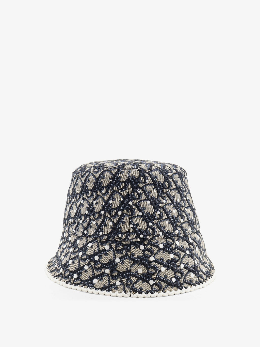 Teddy-D PolkaDior Oblique Narrow-Brimmed Bucket Hat 2