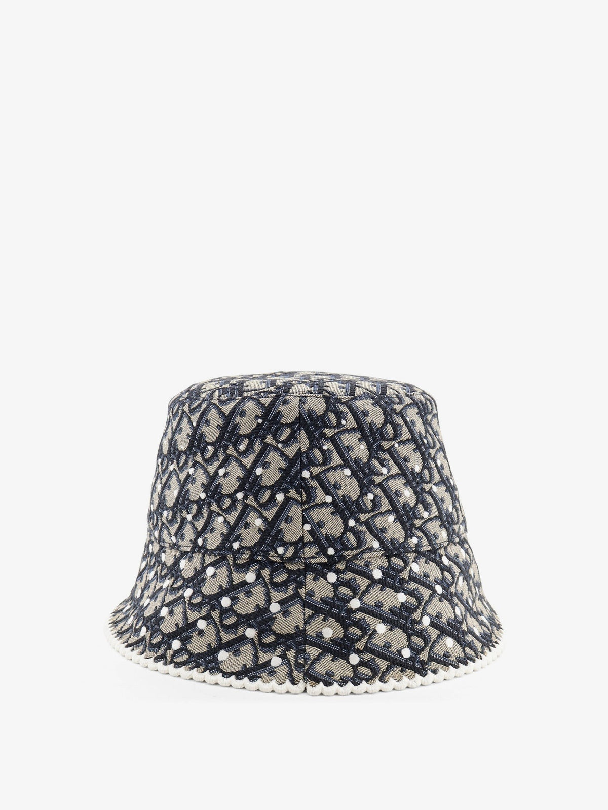 Teddy-D PolkaDior Oblique Narrow-Brimmed Bucket Hat 2