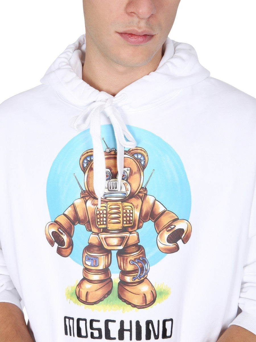 TEDDY PRINT SWEATSHIRT 4