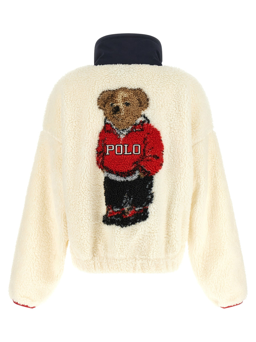 Teddy sweatshirt with embroidery 2