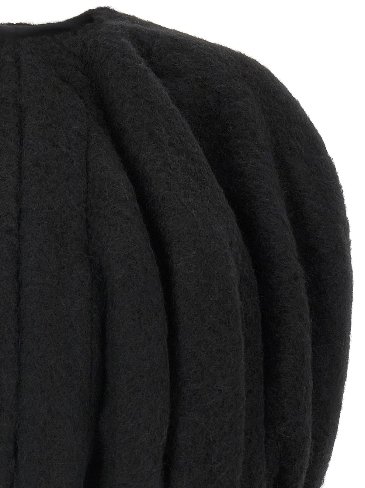 'Temple Bubble Cropped' cape 3