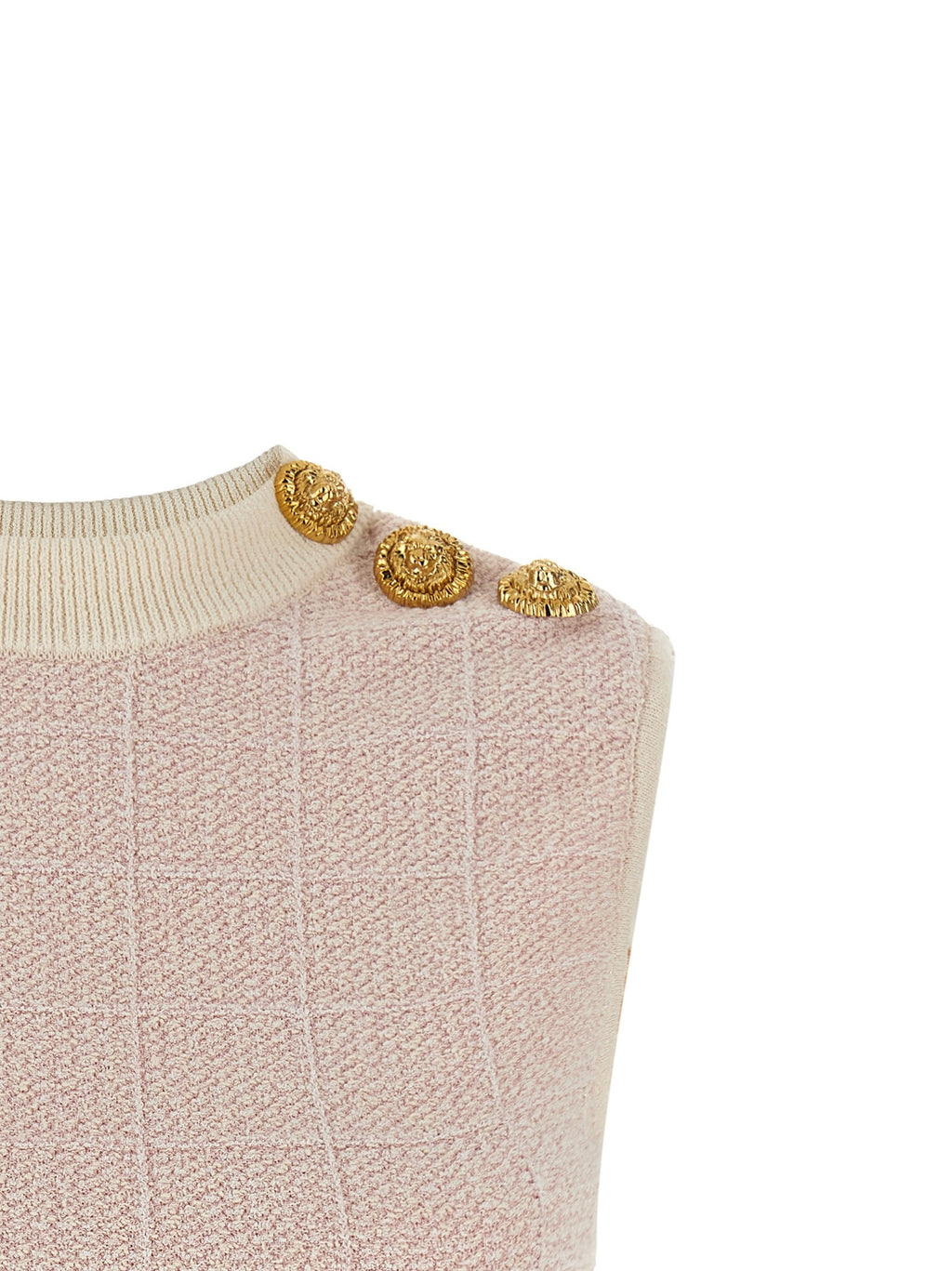 'Testa di leone' tweed vest 3