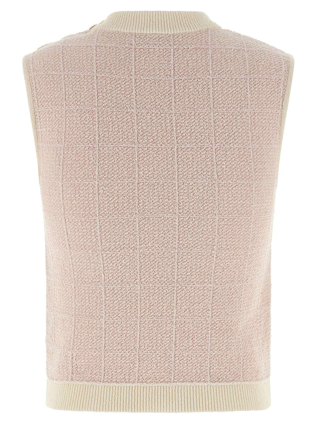 'Testa di leone' tweed vest 2