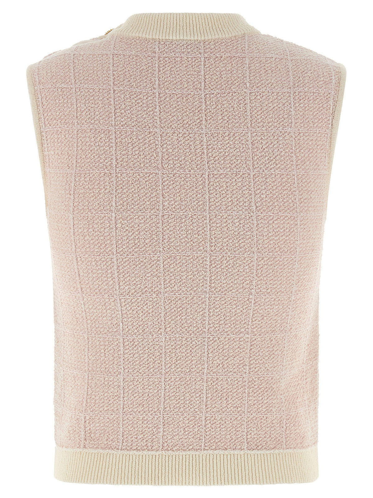 'Testa di leone' tweed vest 2