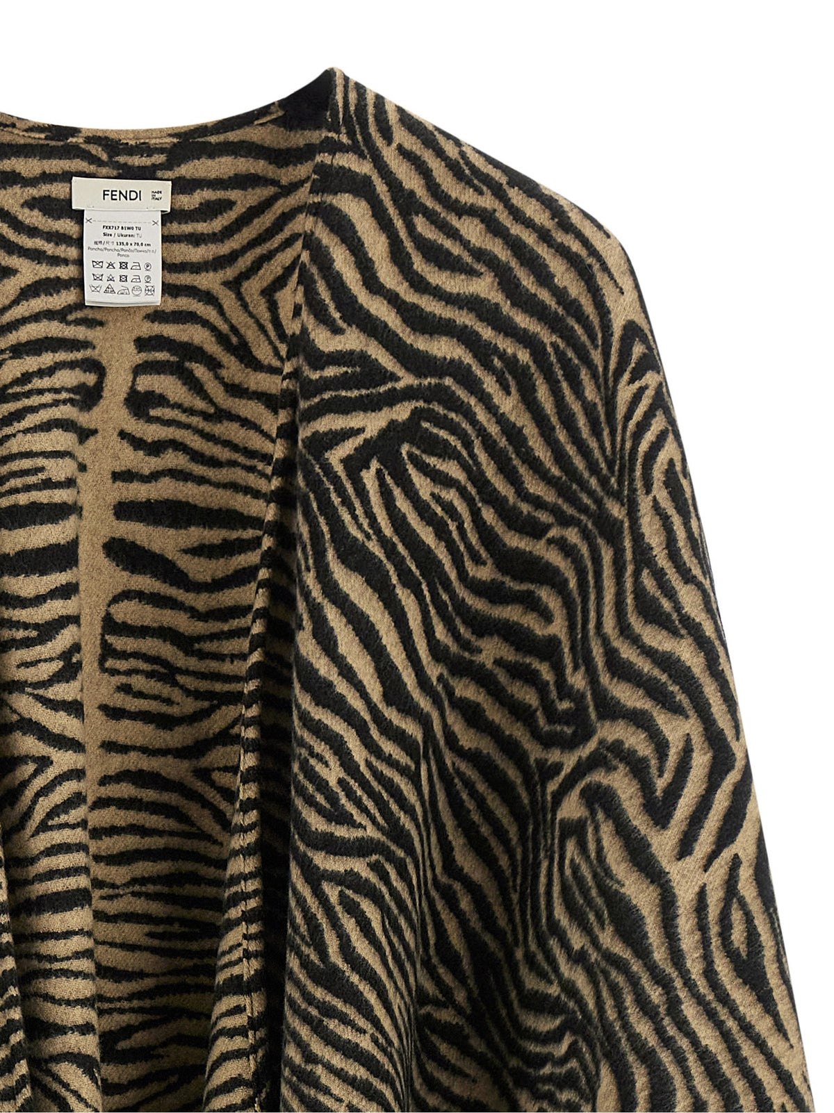 'Tiger' poncho 3