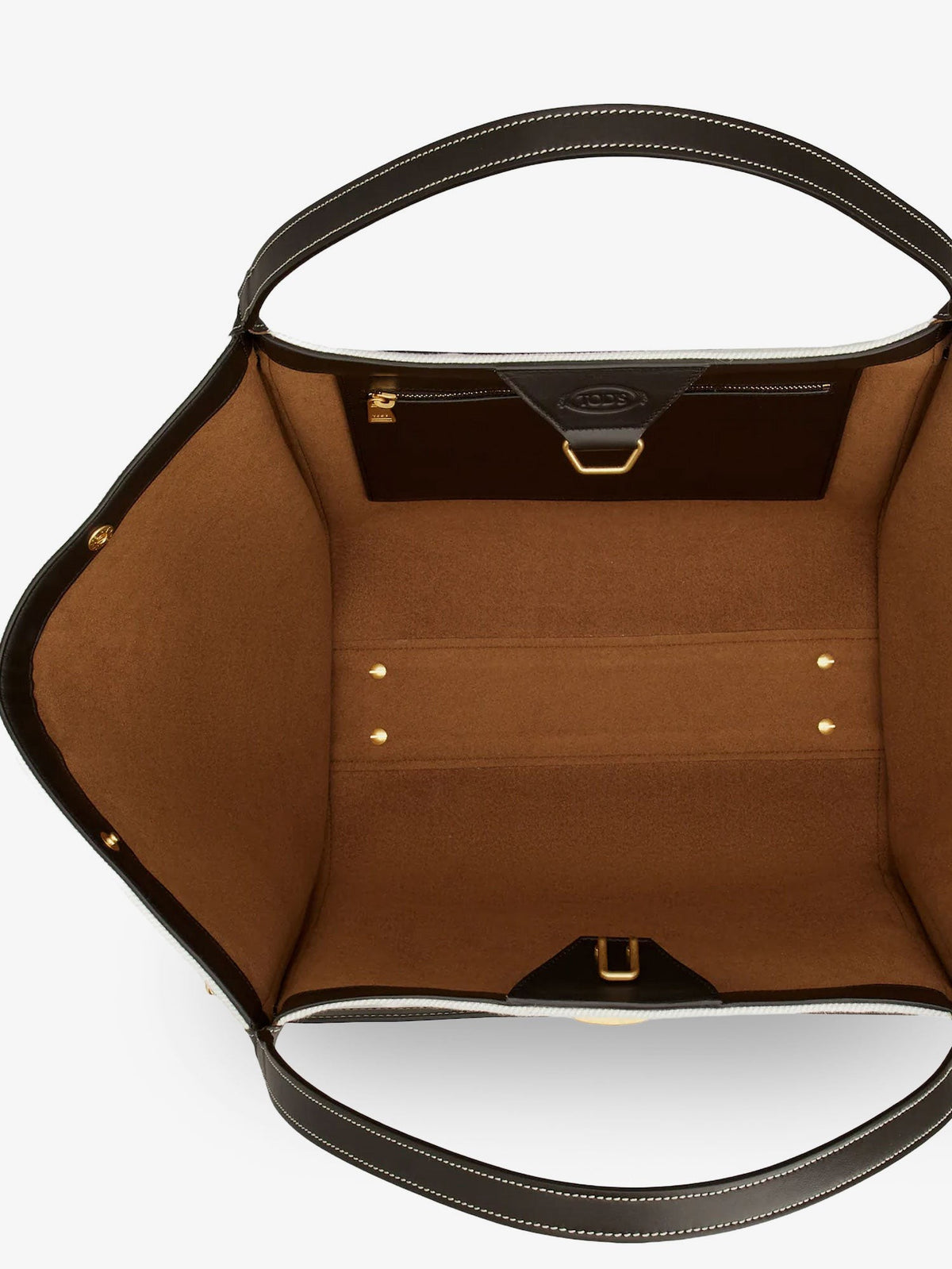 Tim canvas and leather Medium Shopping Bag 4
