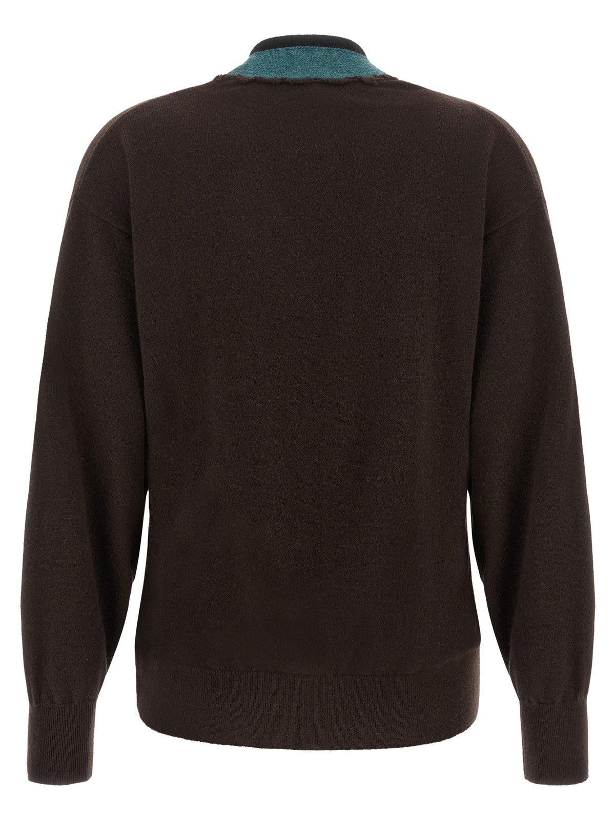 'Toma' sweater with crossed closure 2