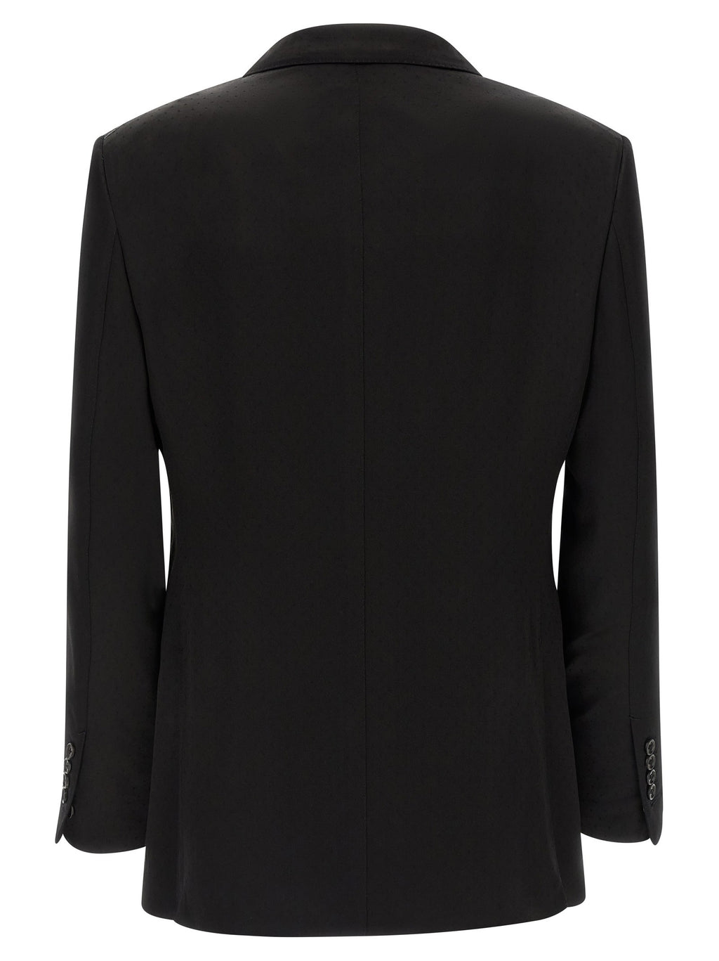 Tone-on-tone polka dot blazer 2