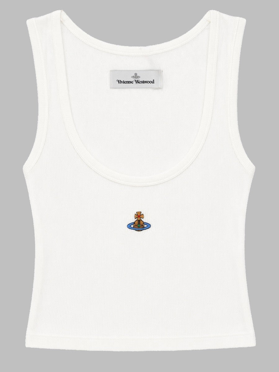 TOP CROPPED A COSTE CON LOGO