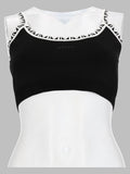 Top Cropped A Coste Con Logo