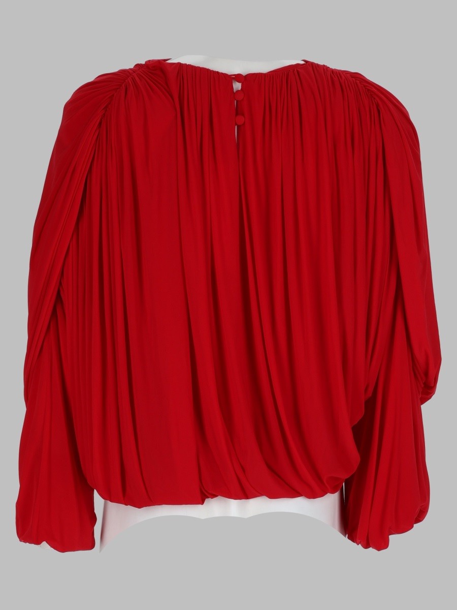 Top Drappeggiato in Cupro 2