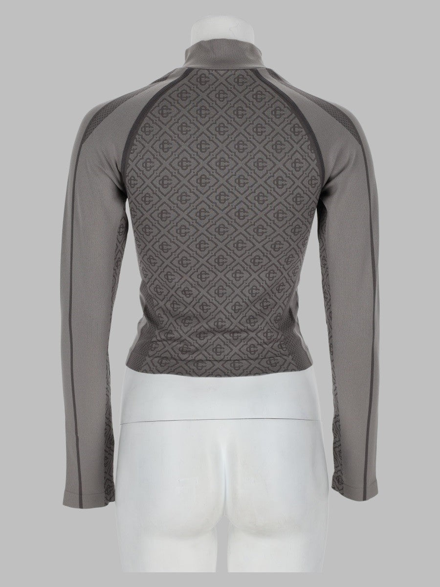 Top Monogram a Manica Lunga 2