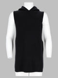 Top Smanicato In Maglia di Cashmere