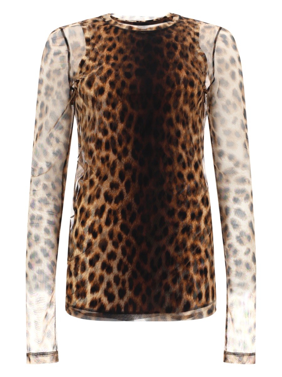 TOP WITH TULLE DETAILS