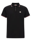 Tricolor trim polo shirt