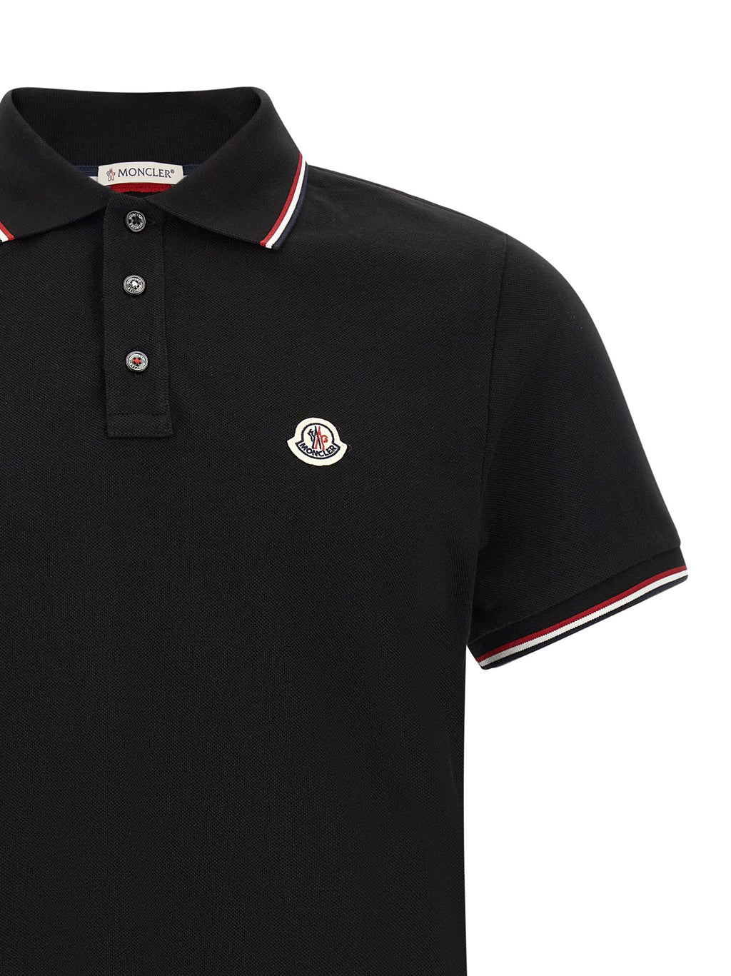Tricolor trim polo shirt 3