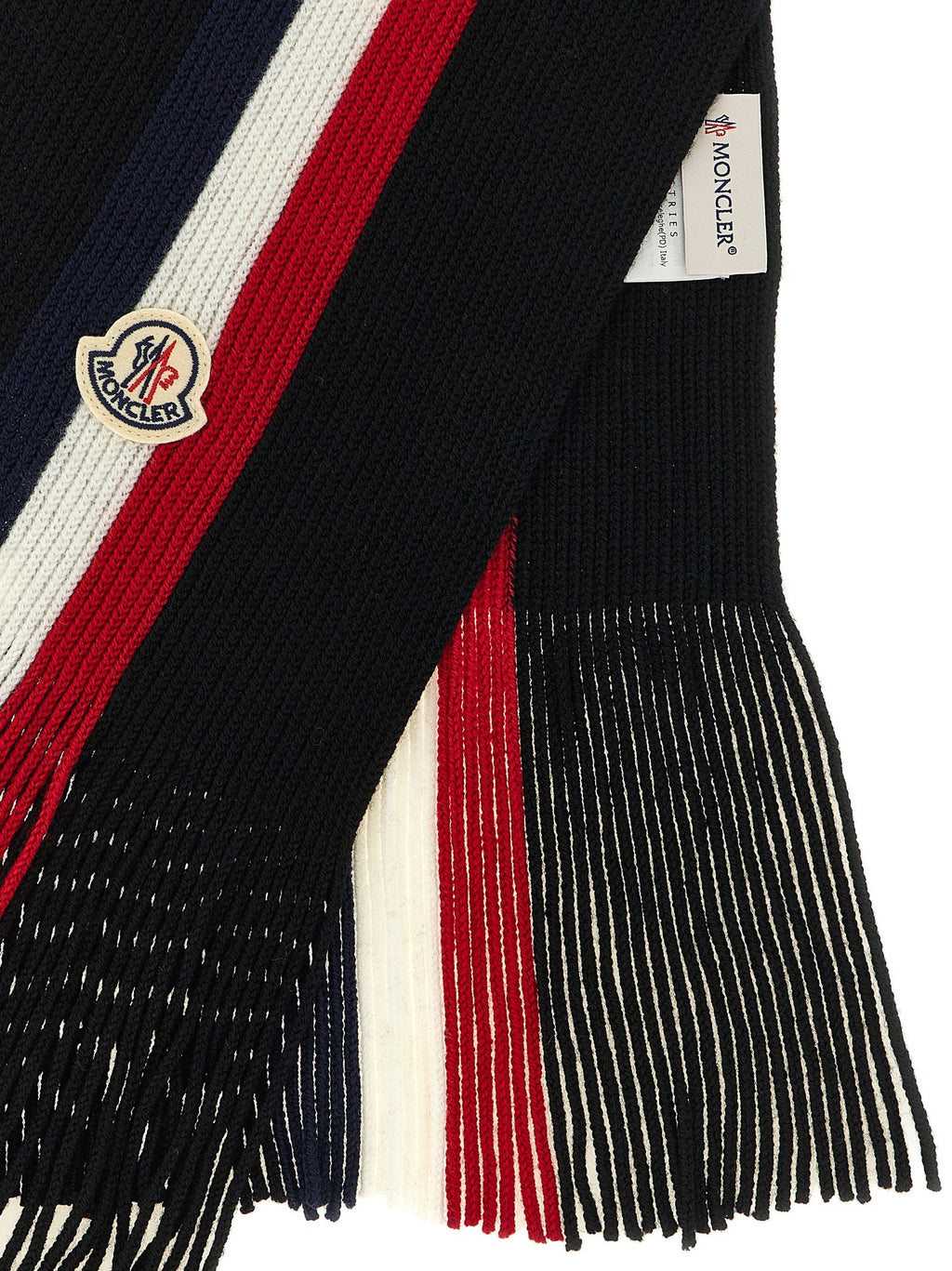 Tricolor wool scarf 3