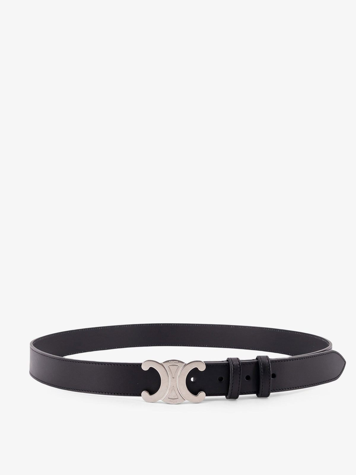 Triomphe leather belt