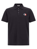 Triple logo polo shirt