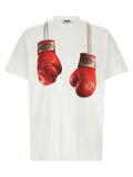 Trompe-l'œil print T-shirt