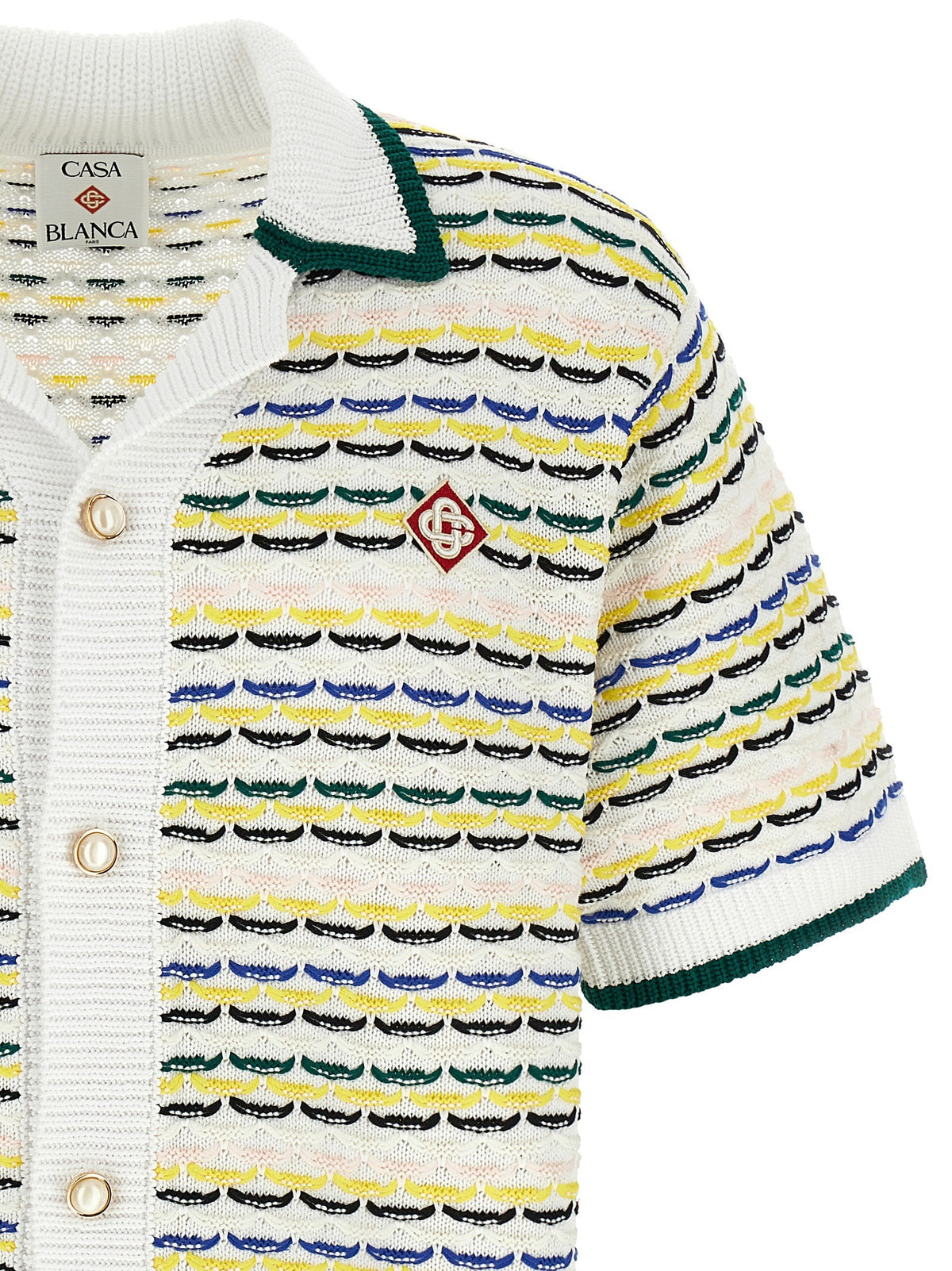 'Tuck Stitch Short Sleeve' shirt 3